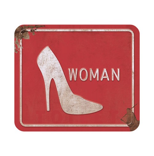 Placa Decorativa MDF Woman